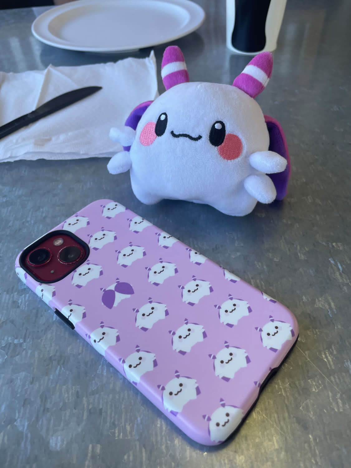 Momo Plush Keychain