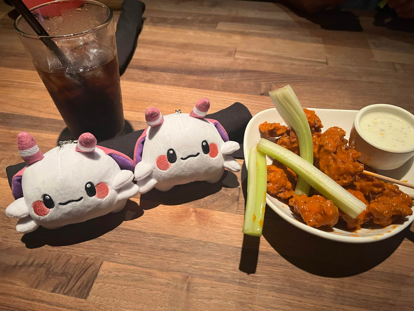 Momo Plush Keychain